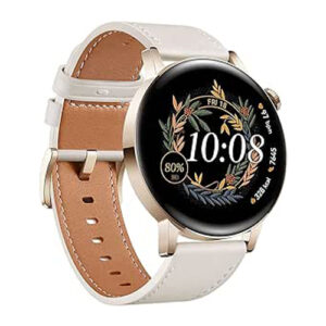 Huawei Watch Smartwatch, Durable Battery Life, All Day Spo2 Monitoring, Personal Ai Running Coach, Accurate Heart Rate Monitoring, 100+ Workout Modes, Bluetooth Calling, Milo White, Gt3 42mm